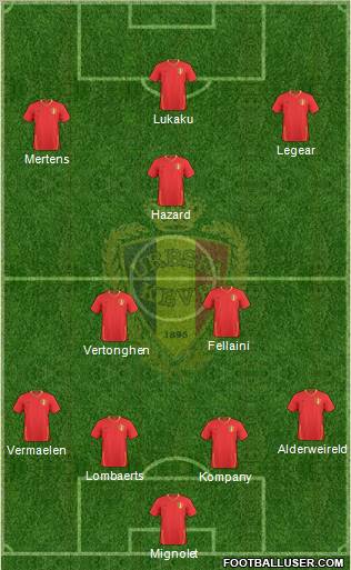 Belgium Formation 2010