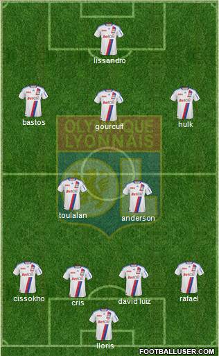 Olympique Lyonnais Formation 2010