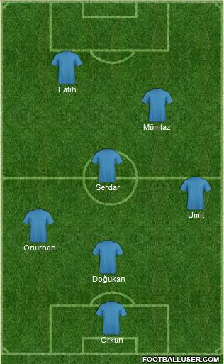 Pro Evolution Soccer Team Formation 2010