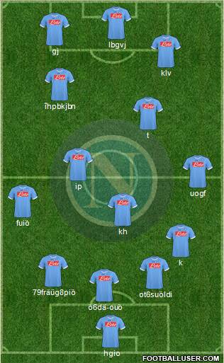 Napoli football formation