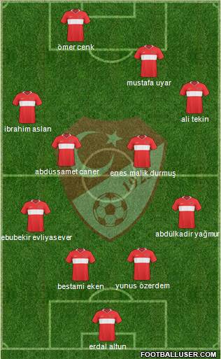 Turkey Formation 2010