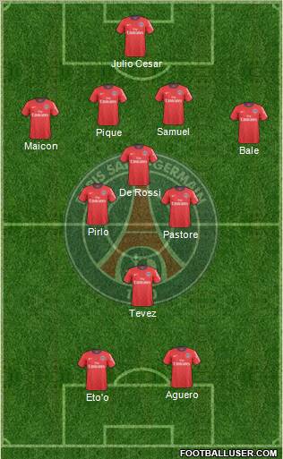 Paris Saint-Germain Formation 2010