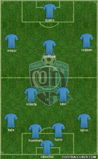 Dinamo Tbilisi Formation 2010