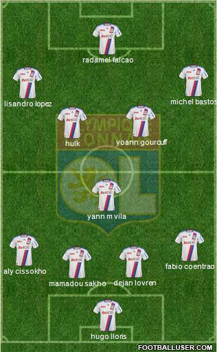 Olympique Lyonnais Formation 2010