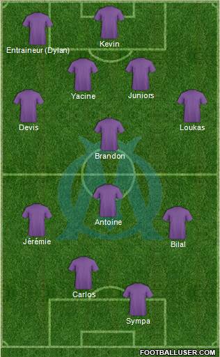 Olympique de Marseille Formation 2010