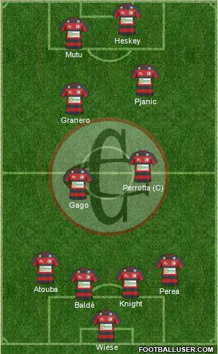 Campinense C Formation 2010