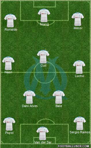 Olympique de Marseille Formation 2010
