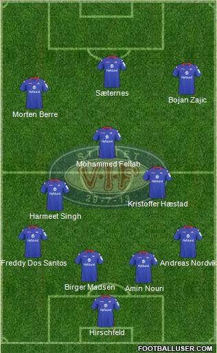Vålerenga Fotball Formation 2010