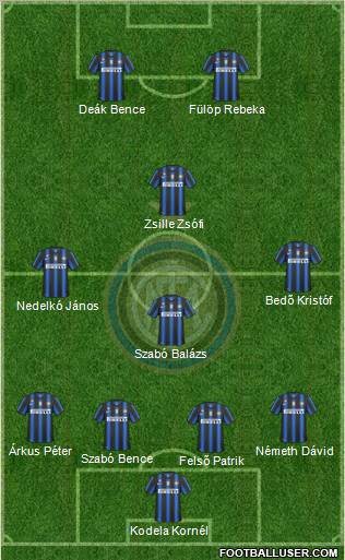 F.C. Internazionale Formation 2010