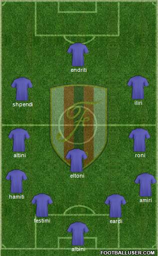 KS Flamurtari Vlorë Formation 2010