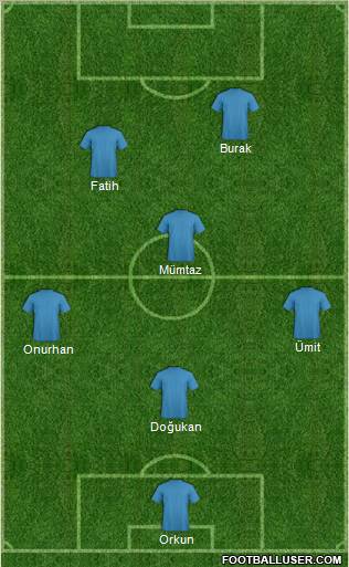 Pro Evolution Soccer Team Formation 2010