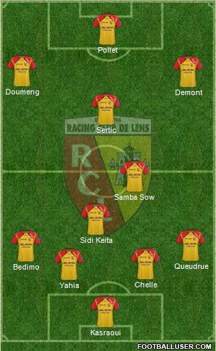 Racing Club de Lens Formation 2010