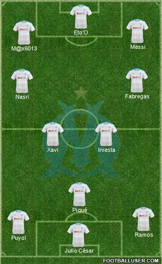 Olympique de Marseille Formation 2010