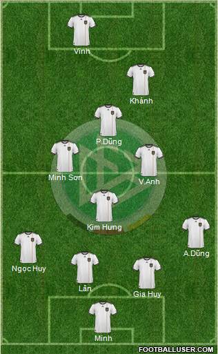 Germany Formation 2010