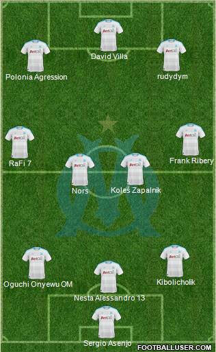 Olympique de Marseille Formation 2010