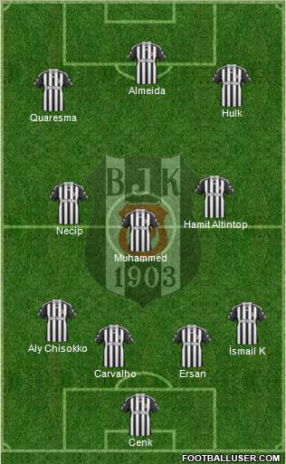 Besiktas JK Formation 2010