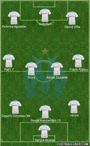 Olympique de Marseille Formation 2010