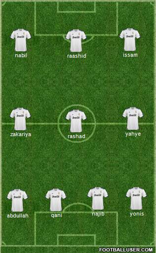 R. Madrid Castilla Formation 2010