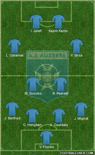 A.J. Auxerre Formation 2010