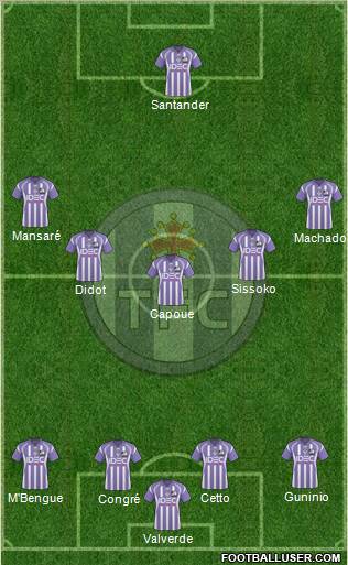 Toulouse Football Club Formation 2010