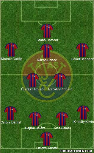 Budapesti Vasas SC Formation 2010