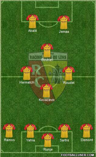 Racing Club de Lens Formation 2010