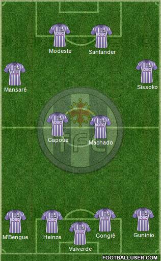 Toulouse Football Club Formation 2010