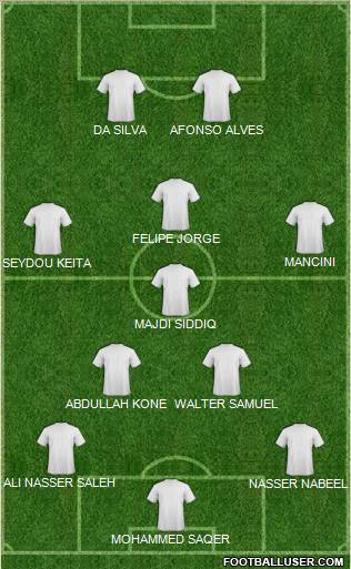 Al-Sadd Sports Club Formation 2010