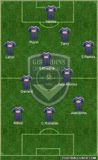 FC Girondins de Bordeaux Formation 2011