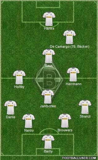 Borussia Mönchengladbach football formation