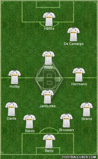 Borussia Mönchengladbach football formation