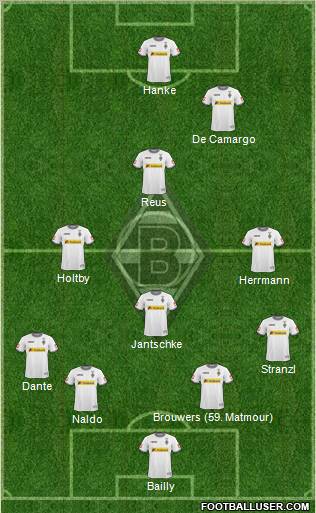 Borussia Mönchengladbach football formation