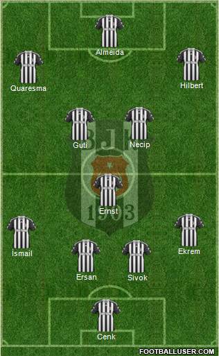 Besiktas JK Formation 2011