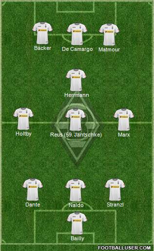 Borussia Mönchengladbach Formation 2011