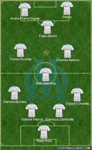 Olympique de Marseille Formation 2011