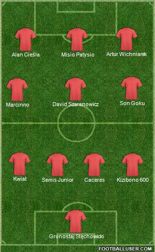 World Cup 2010 Team Formation 2011