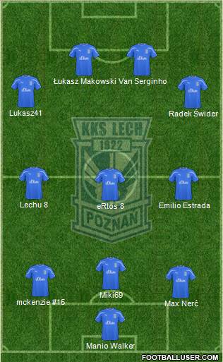 Lech Poznan Formation 2011