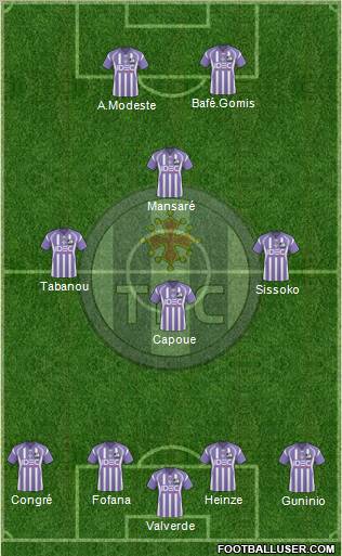 Toulouse Football Club Formation 2011