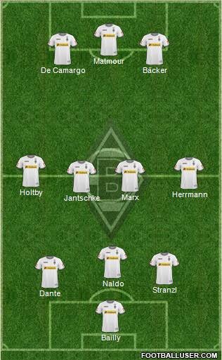 Borussia Mönchengladbach Formation 2011