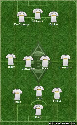 Borussia Mönchengladbach football formation