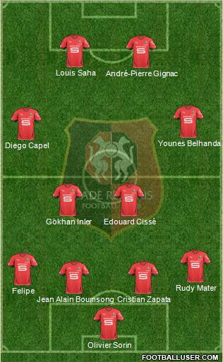Stade Rennais Football Club Formation 2011