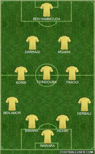 Espérance Sportive de Tunis football formation