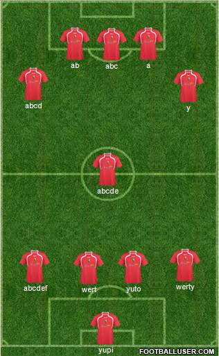 Llanelli AFC Formation 2011