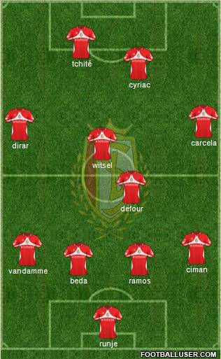 R Standard de Liège Formation 2011