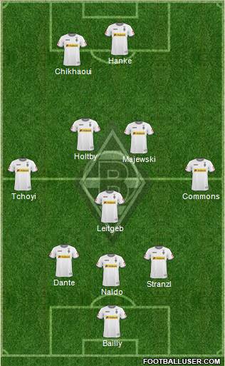 Borussia Mönchengladbach Formation 2011