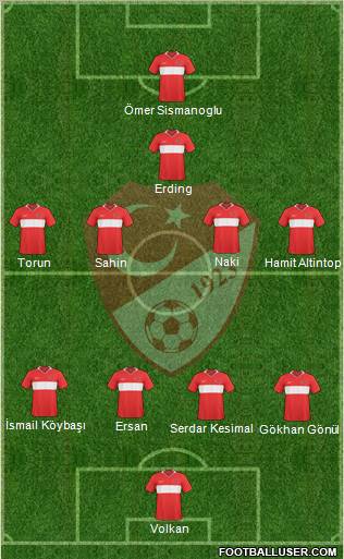 Turkey Formation 2011