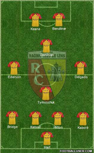Racing Club de Lens Formation 2011