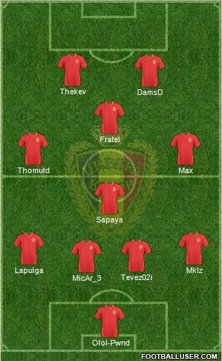 Belgium Formation 2011