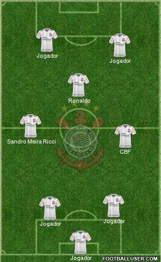 SC Corinthians Paulista Formation 2011