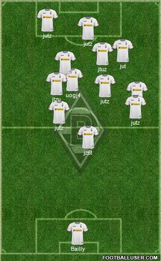 Borussia Mönchengladbach Formation 2011